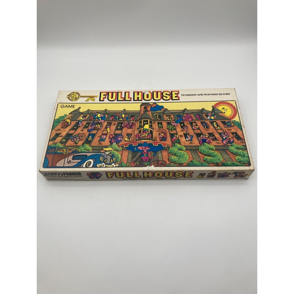 Vintage 1979 Full House The Innkeeper Caper Board Game Parker Brothers
